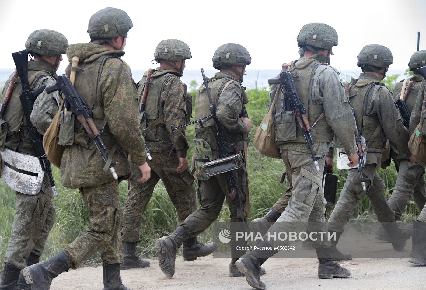 Военные учения на Сахалине