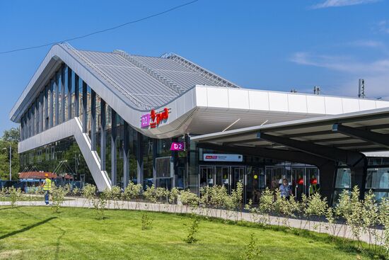 Открытие новой станции МЦД-2 Щукинская