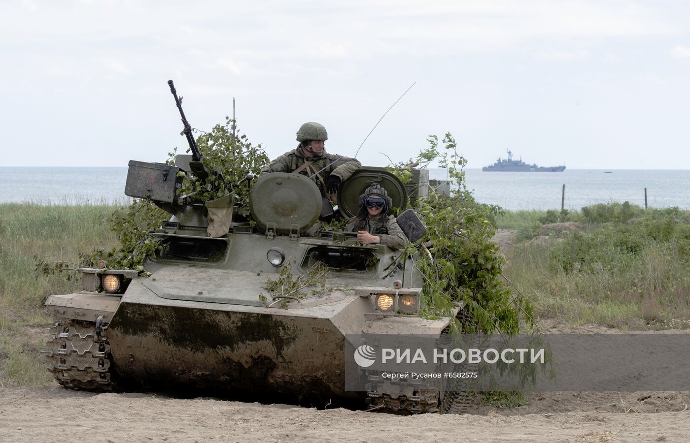 Военные учения на Сахалине