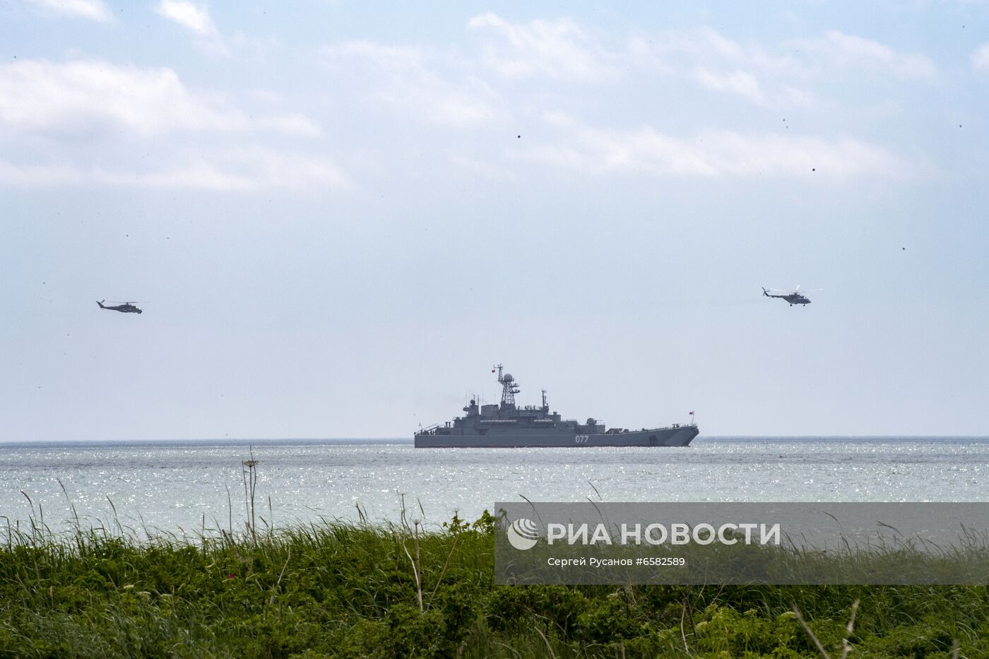 Военные учения на Сахалине