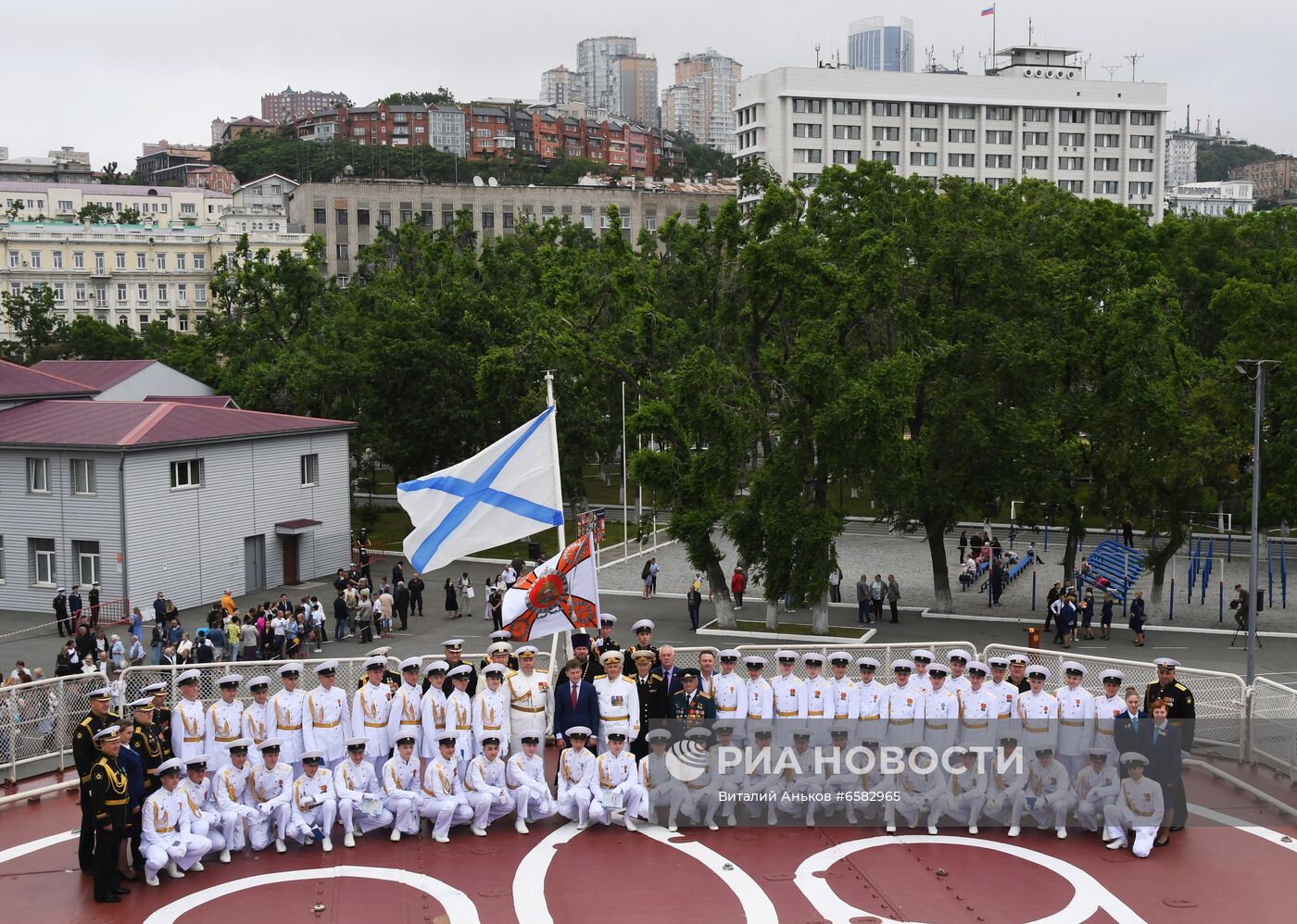 Выпуск в Нахимовском военно-морском училище