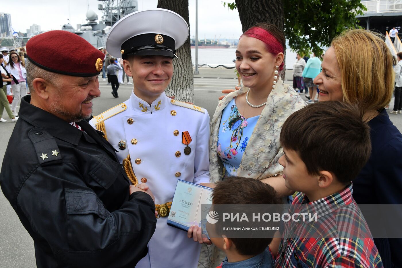 Выпуск в Нахимовском военно-морском училище