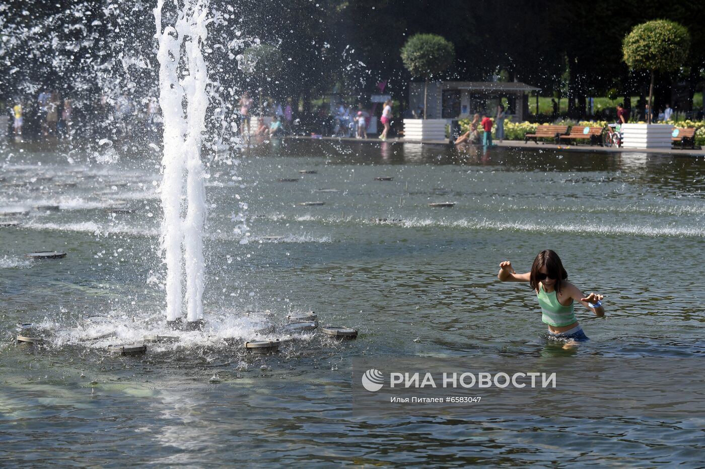 Жаркая погода