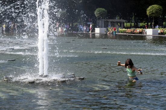 Жаркая погода