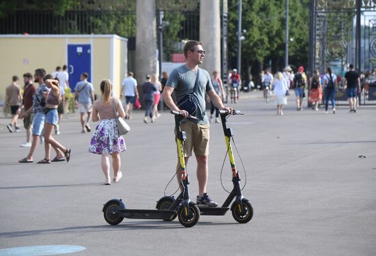 Жаркая погода