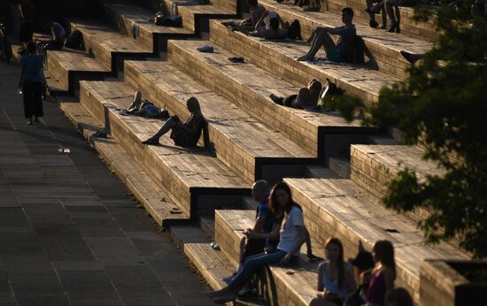 Жаркая погода