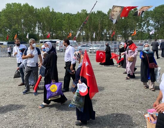 Церемония начала строительства канала "Стамбул"