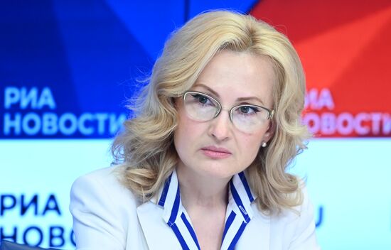 Онлайн-конференция заместителя председателя Государственной Думы РФ Ирины Яровой