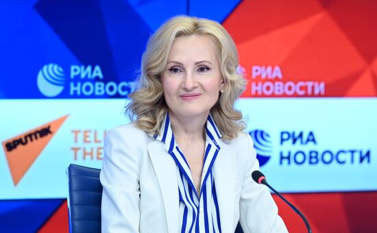 Онлайн-конференция заместителя председателя Государственной Думы РФ Ирины Яровой