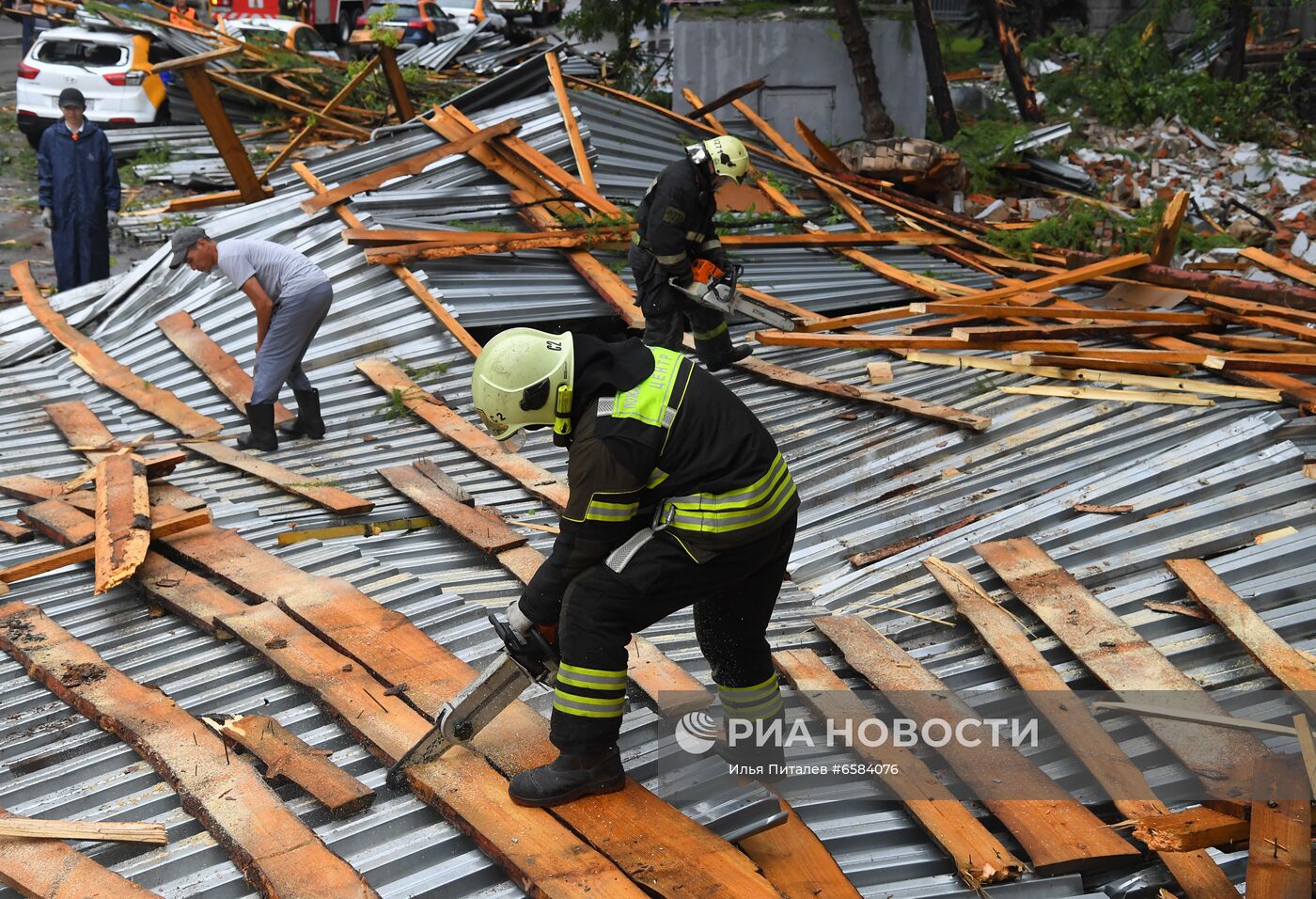 Дождь в Москве