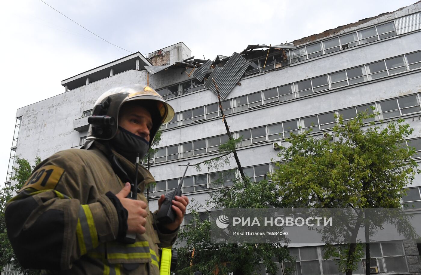 Дождь в Москве