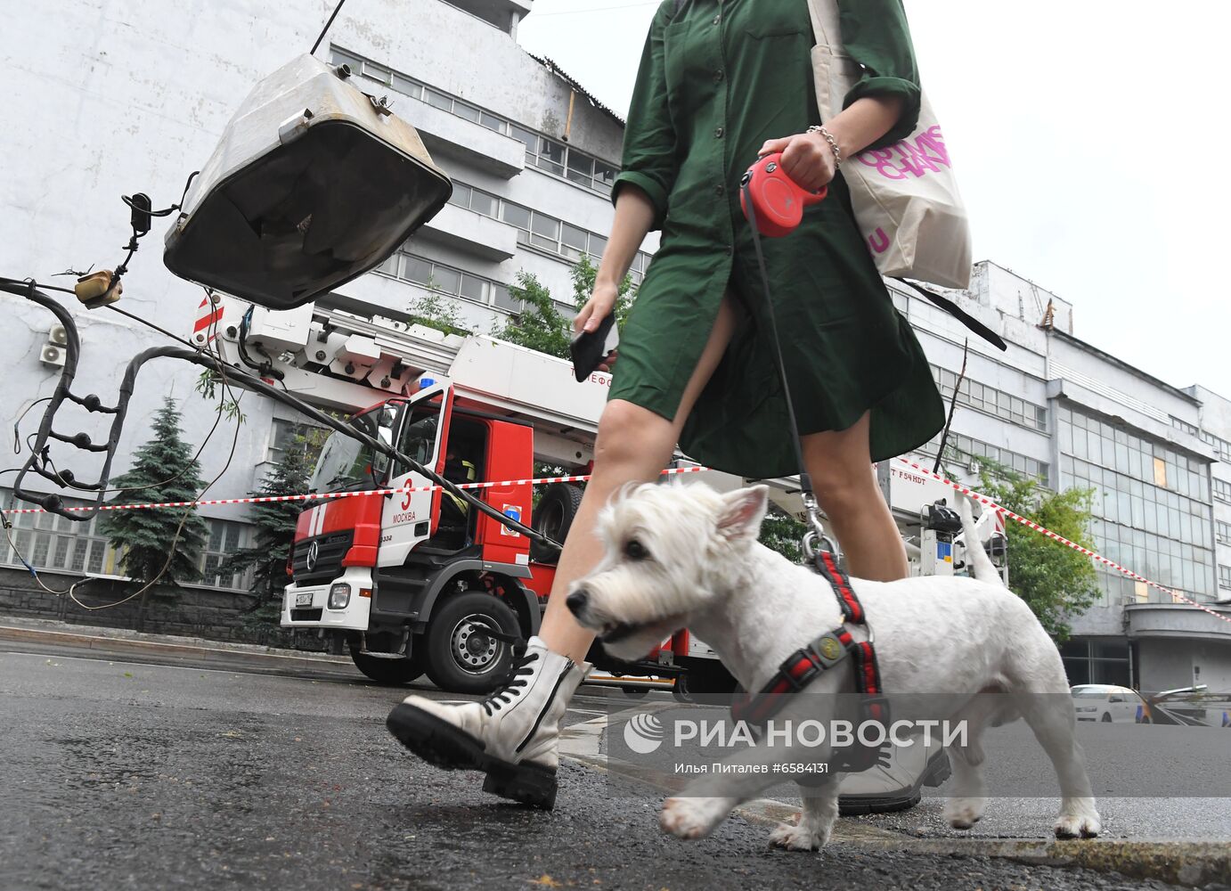 Дождь в Москве