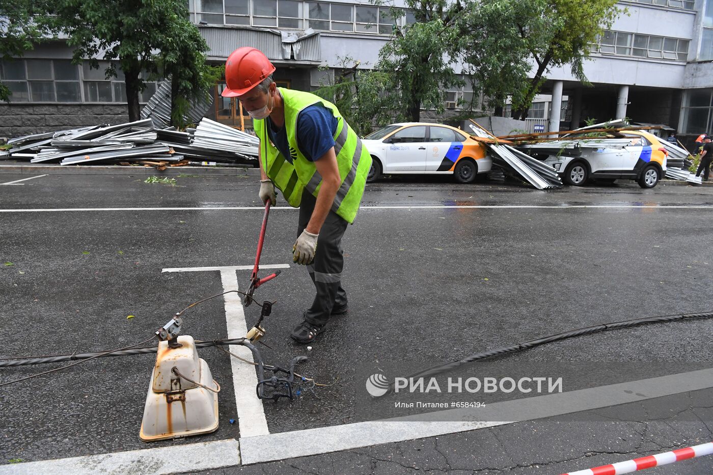 Дождь в Москве