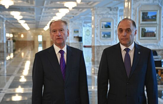 Визит секретаря Совета безопасности РФ Н. Патрушева в Белоруссию