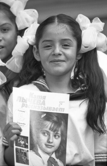 Дети из Никарагуа в Одессе