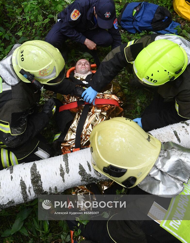 Поисково-спасательные работы в природной среде