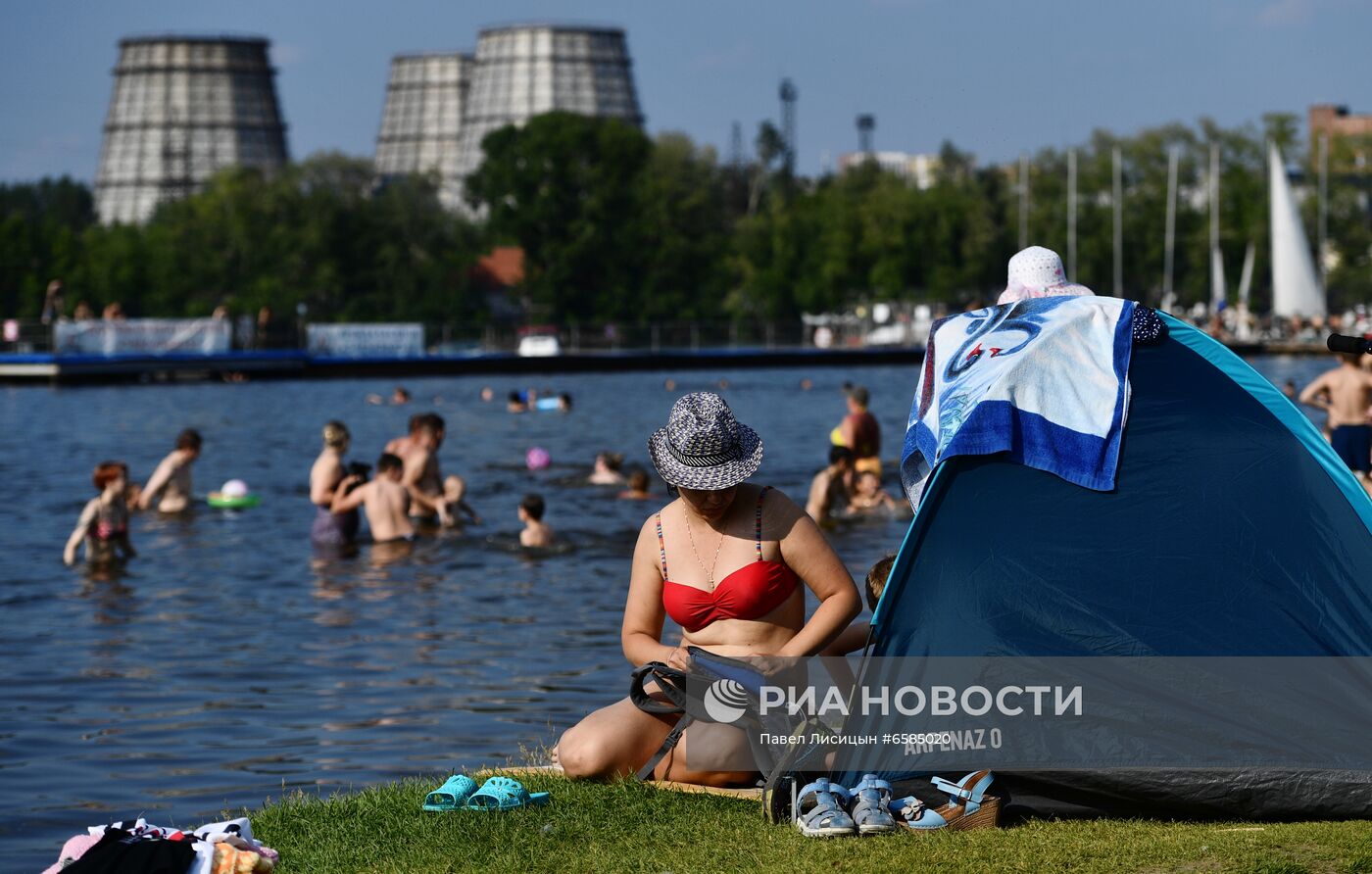 Жара в Екатеринбурге