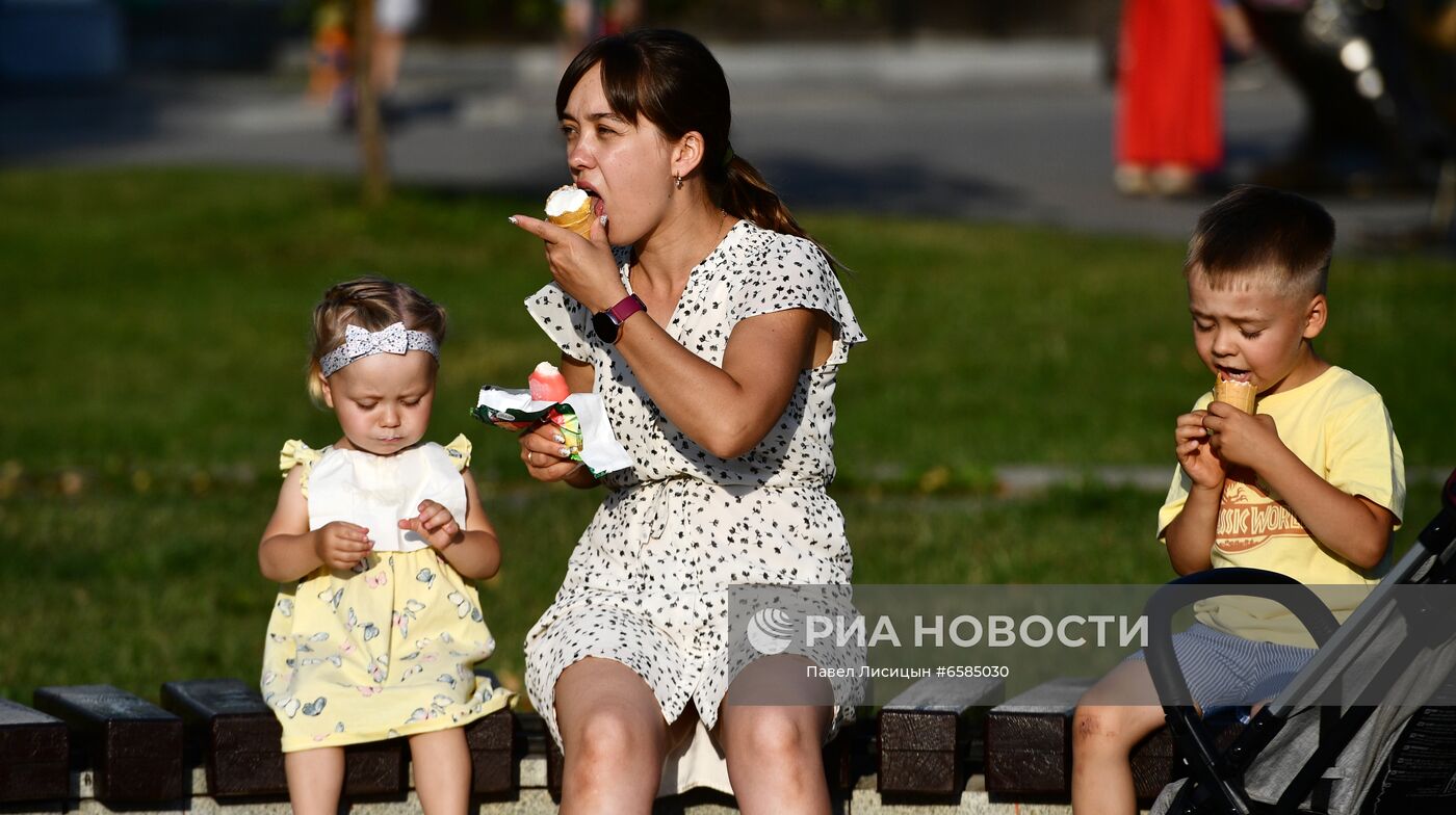 Жара в Екатеринбурге