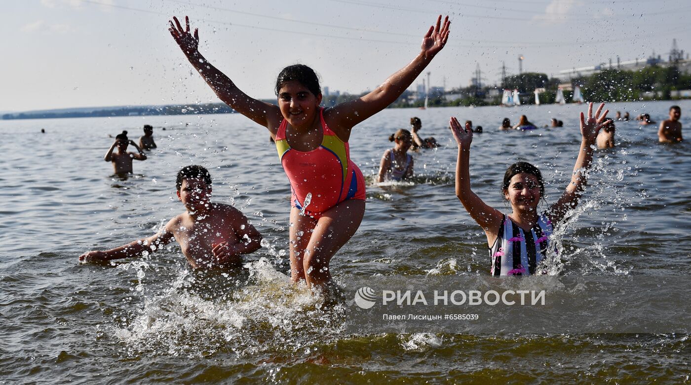 Жара в Екатеринбурге