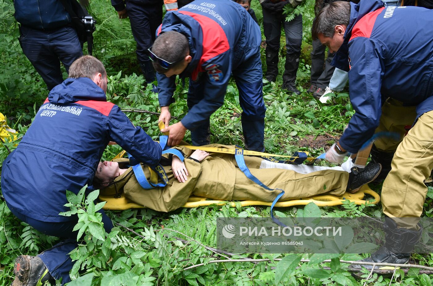 Поисково-спасательные работы в природной среде