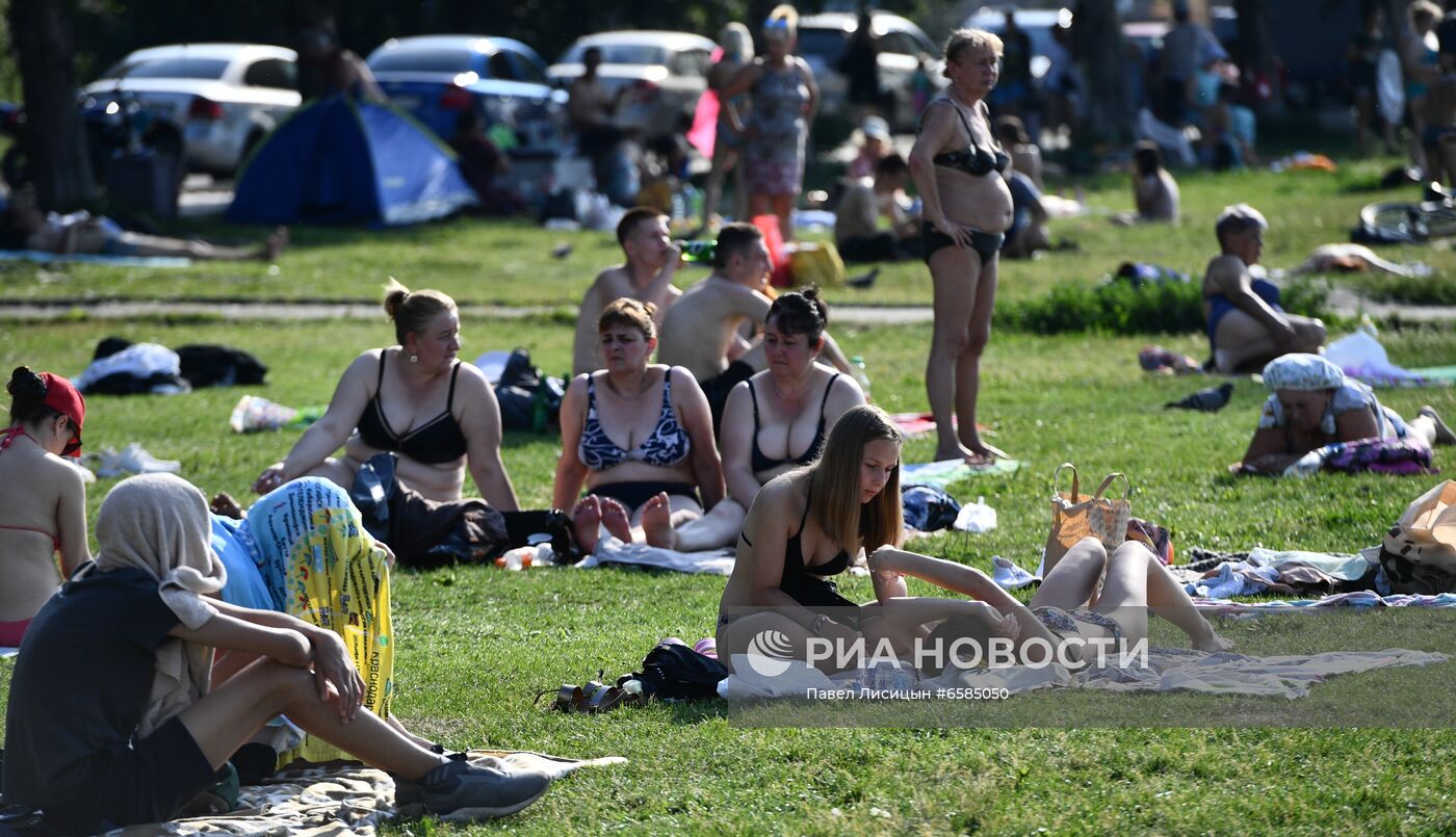 Жара в Екатеринбурге