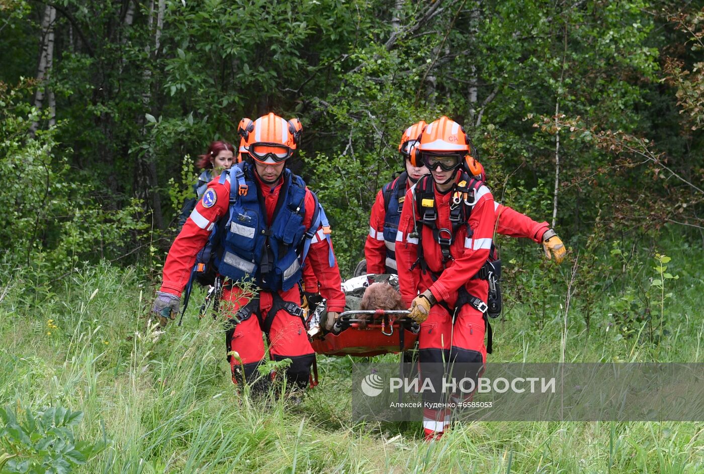 Поисково-спасательные работы в природной среде