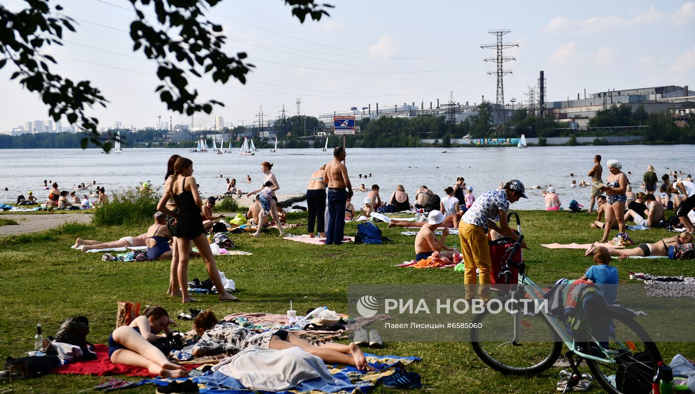 Жара в Екатеринбурге