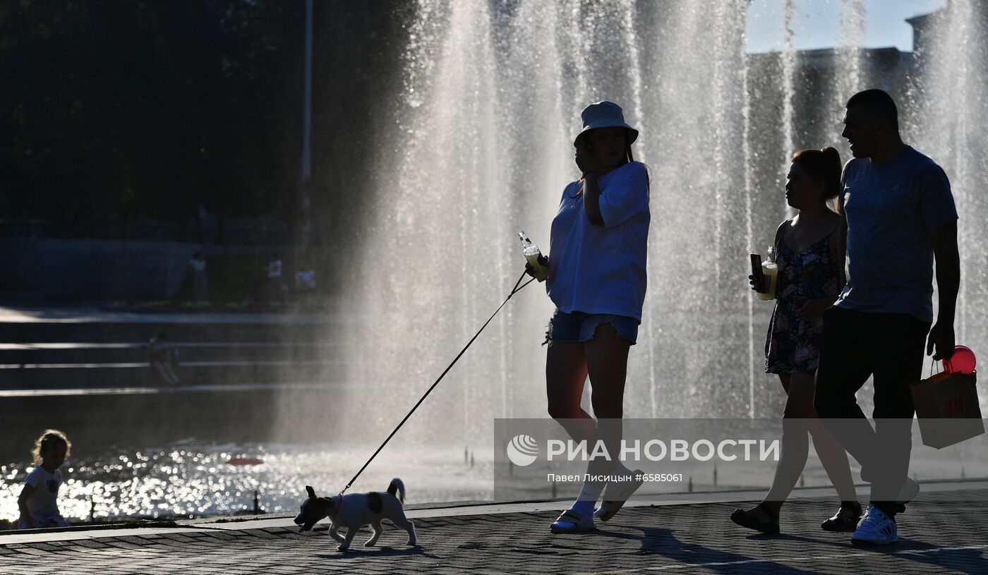 Жара в Екатеринбурге