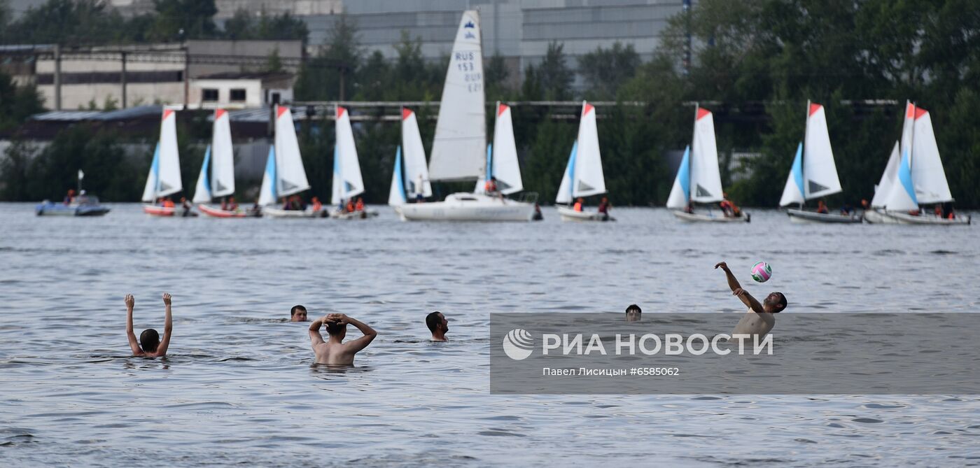 Жара в Екатеринбурге