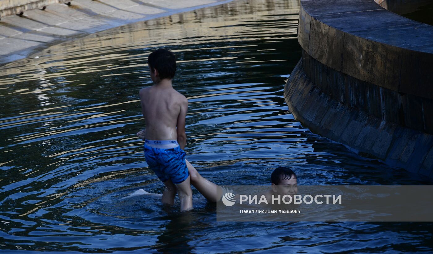 Жара в Екатеринбурге