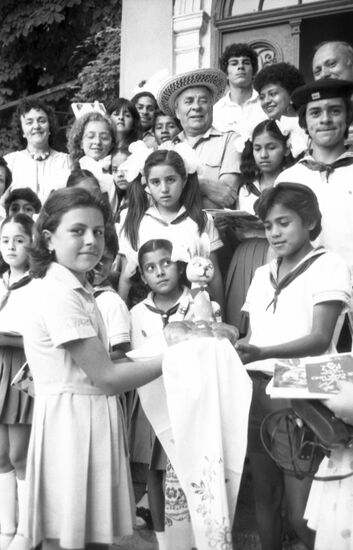 Дети из Никарагуа в Одессе