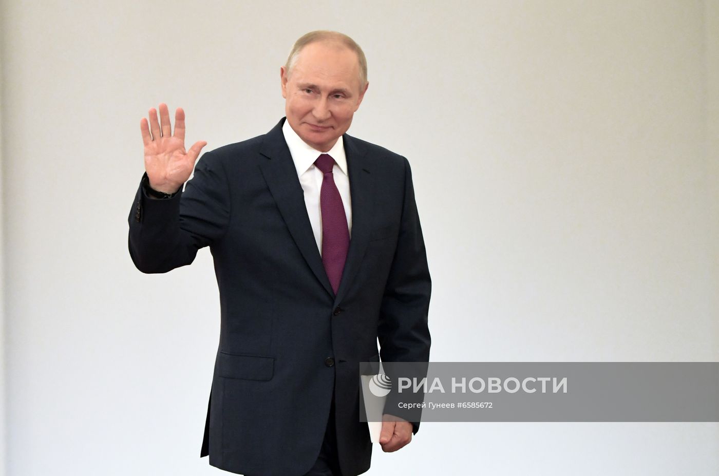 Президент РФ Владимир Путин встретился c членами олимпийской сборной России