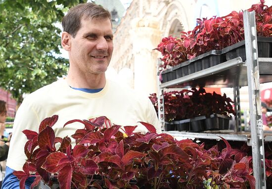 Выставка "Красный сад"