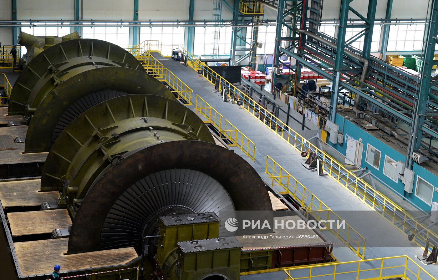Презентация головного образца первой российской тихоходной турбины для АЭС