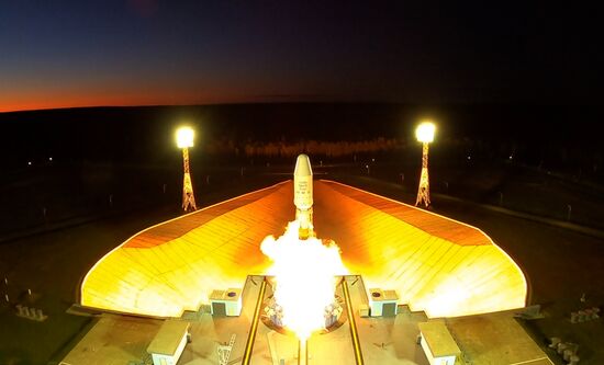 Ракета "Союз-2.1б" с разгонным блоком "Фрегат" стартовала с космодрома Восточный