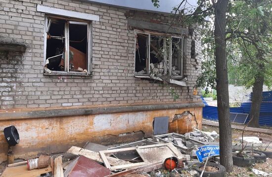 Взрыв газа в жилом доме в Нижнем Новгороде