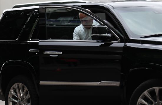 Пресс-конференция главного тренера сборной России по футболу Станислава Черчесова