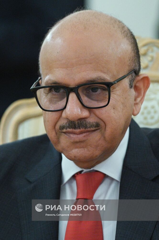 Встреча глав МИД РФ и Бахрейна С. Лаврова и А. Аз-Зайяни