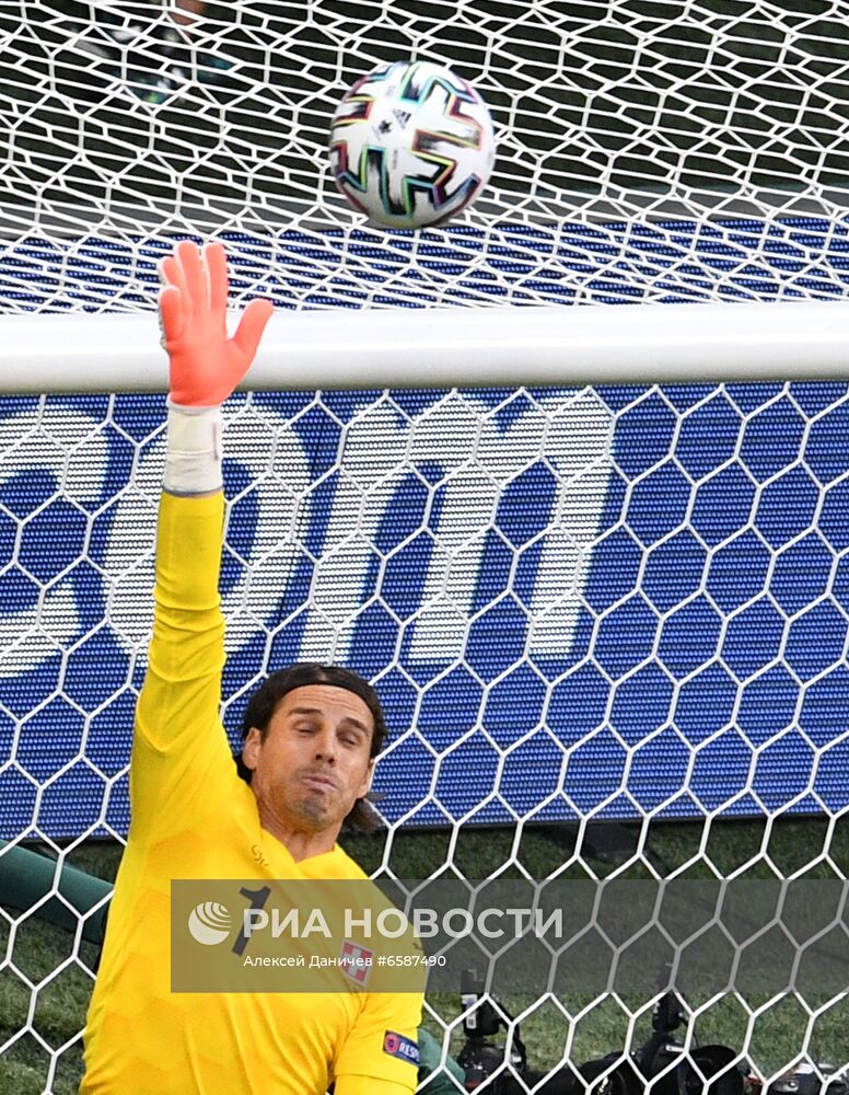 Футбол. ЧЕ-2020. Матч Швейцария - Испания  