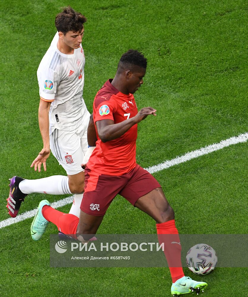 Футбол. ЧЕ-2020. Матч Швейцария - Испания