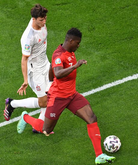 Футбол. ЧЕ-2020. Матч Швейцария - Испания  