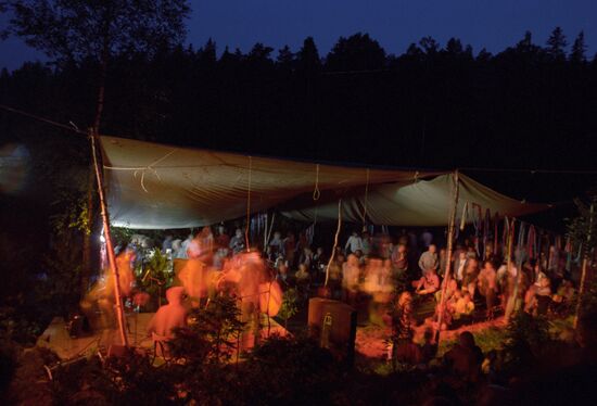 Советско-шведский "Лагерь мира" на Аландских островах.