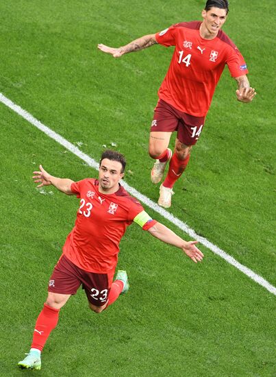 Футбол. ЧЕ-2020. Матч Швейцария - Испания  