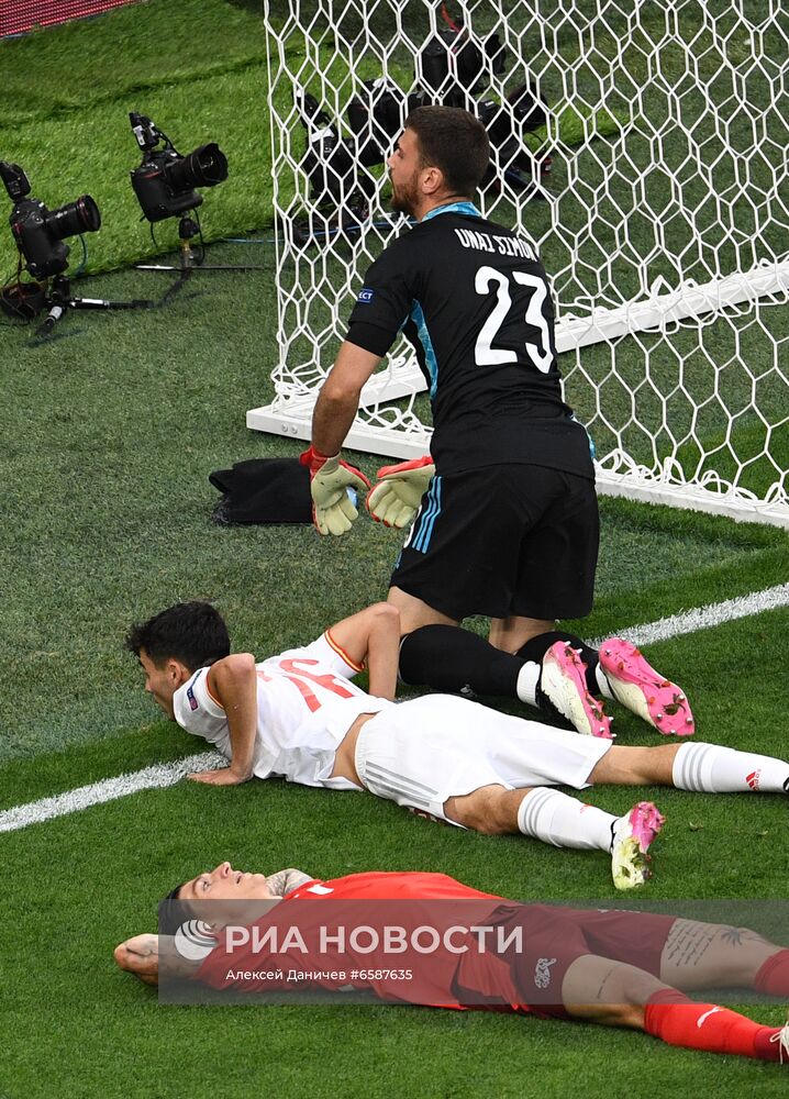 Футбол. ЧЕ-2020. Матч Швейцария - Испания