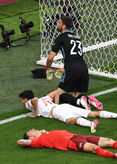 Футбол. ЧЕ-2020. Матч Швейцария - Испания  