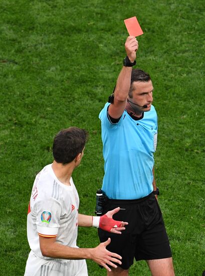 Футбол. ЧЕ-2020. Матч Швейцария - Испания  