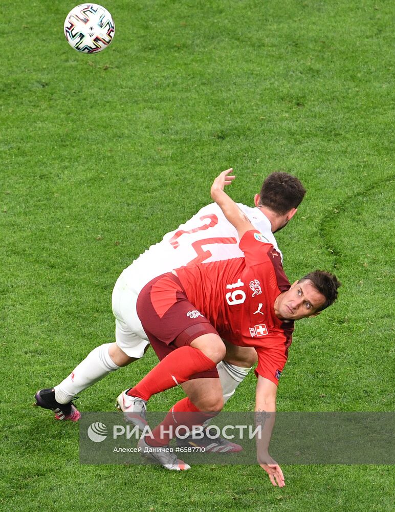 Футбол. ЧЕ-2020. Матч Швейцария - Испания