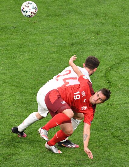 Футбол. ЧЕ-2020. Матч Швейцария - Испания  