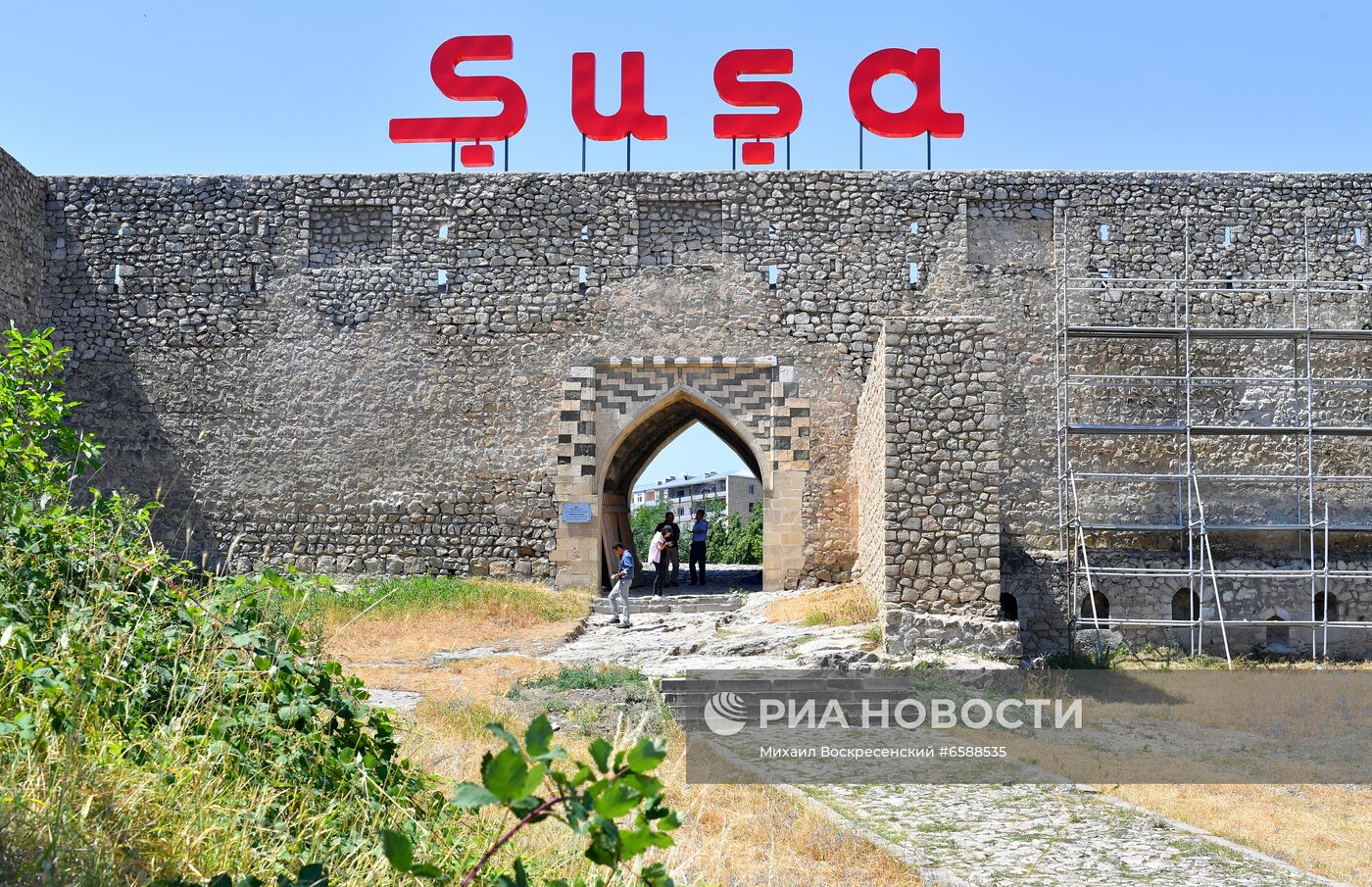 Город Шуша в Азербайджане