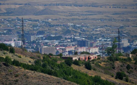 Город Шуша в Азербайджане